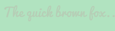 Image with Font Color B6CEB6 and Background Color B1E3C0